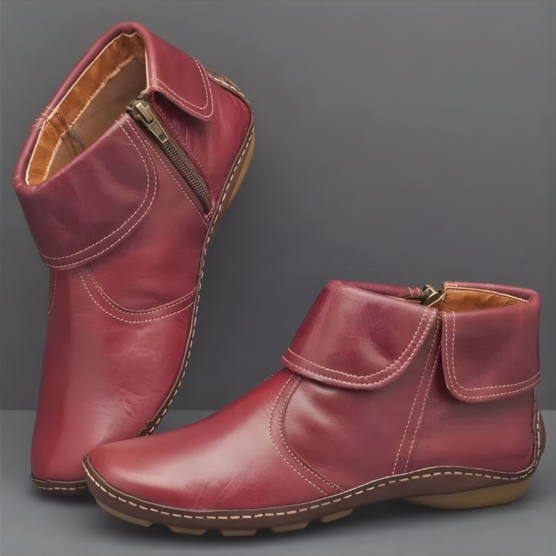 Minerva | Women's Waterproof Fold-Over Ankle Boots