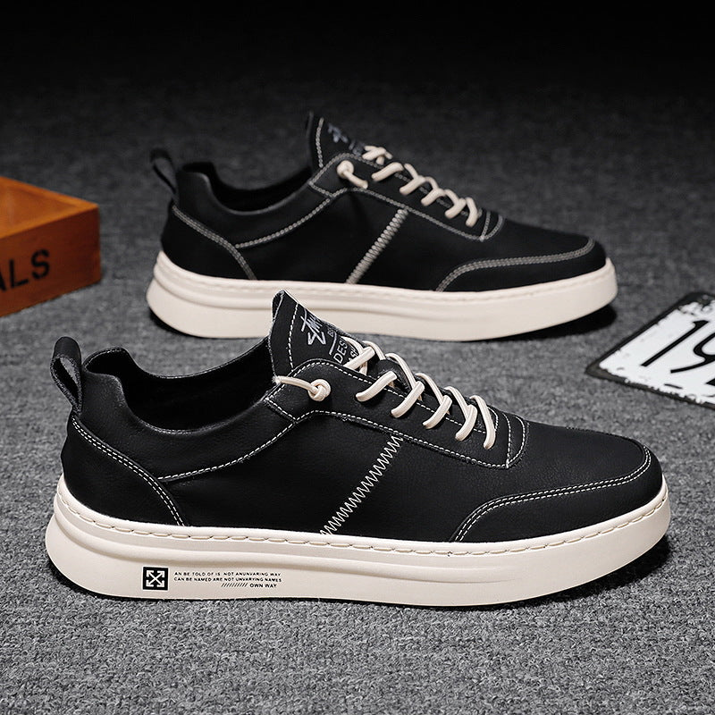 Nathaniel | Men's Low Top Lace-Up Trainers
