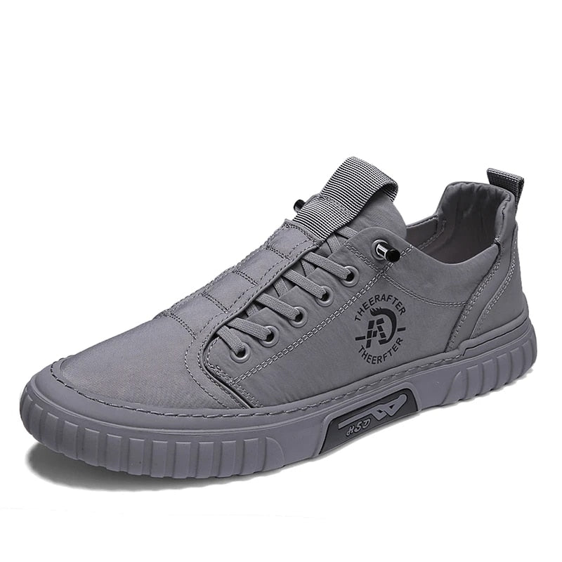Nevin | Men's Lace-Up Casual Fabric Trainers