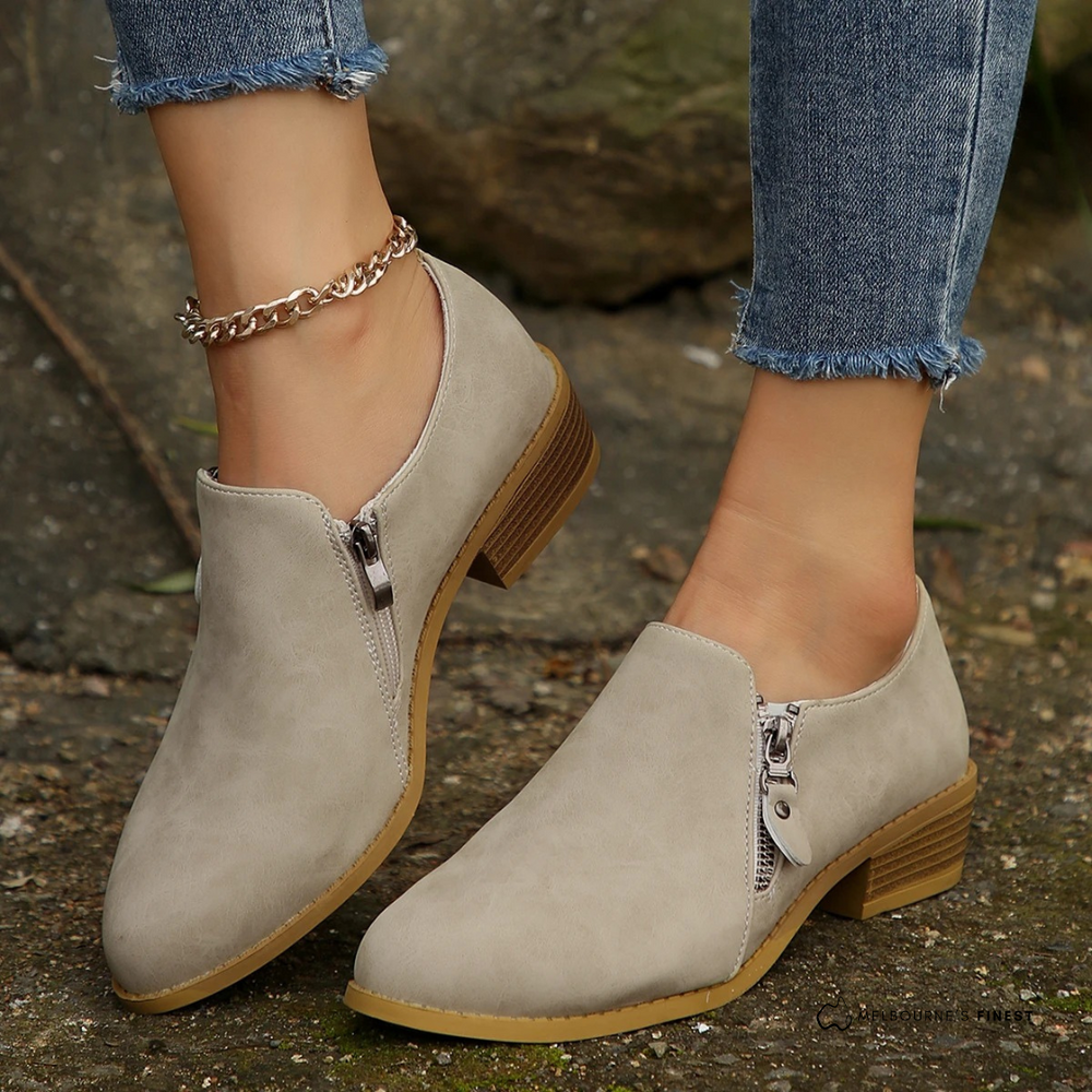 Nora | Women's Side Zip Ankle Boots