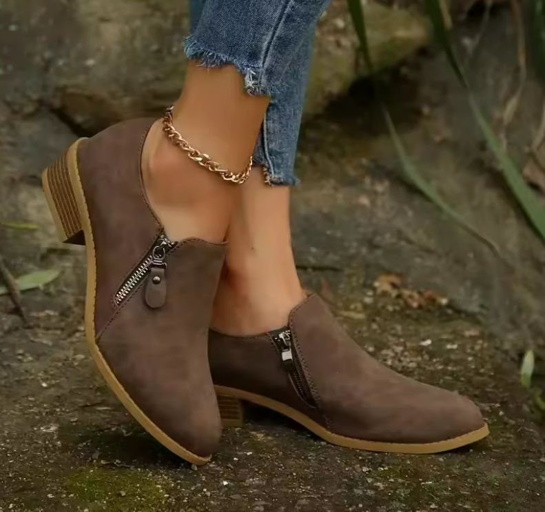 Nora | Women's Side Zip Ankle Boots