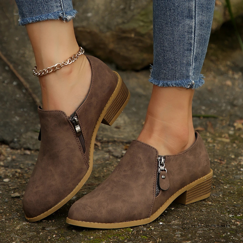 Nora | Women's Side Zip Ankle Boots