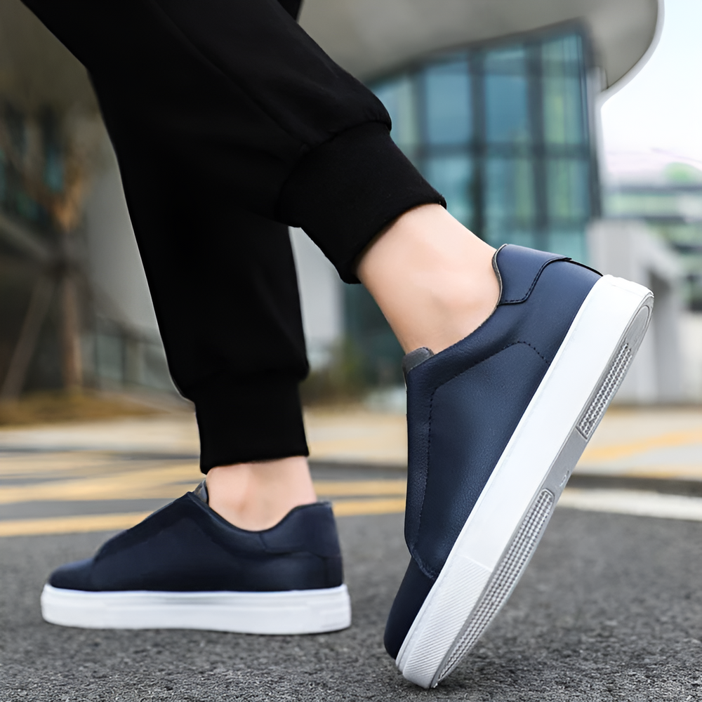 Osric | Men's Slip-On Leather Trainers