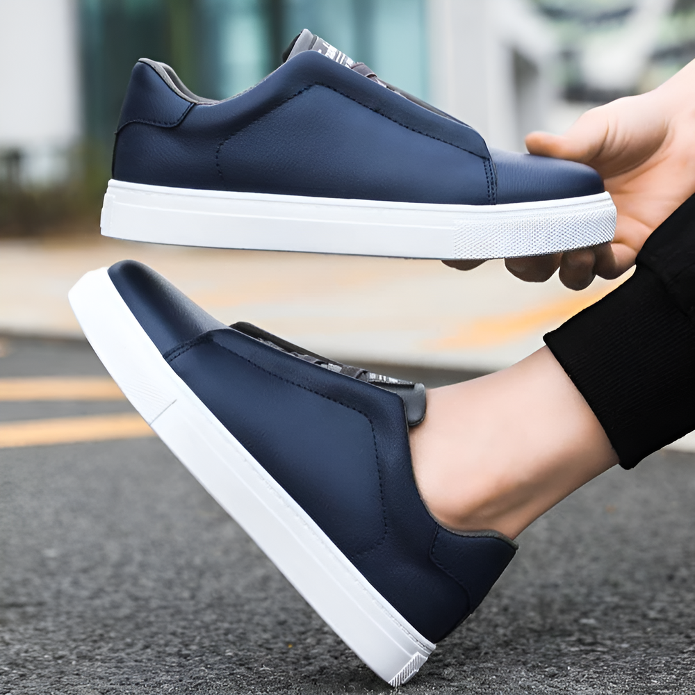 Osric | Men's Slip-On Leather Trainers