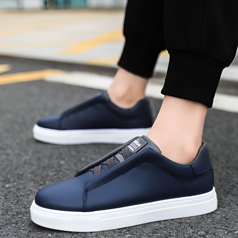 Osric | Men's Slip-On Leather Trainers