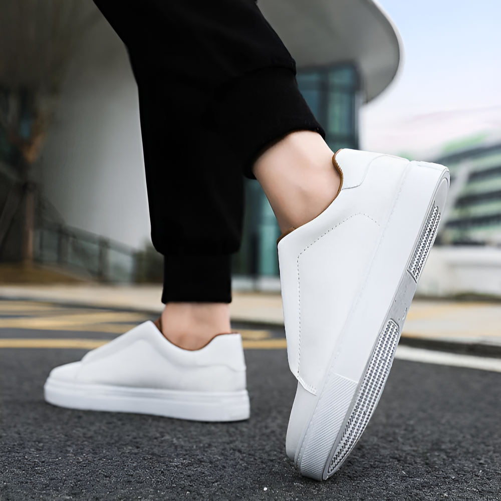 Osric | Men's Slip-On Leather Trainers