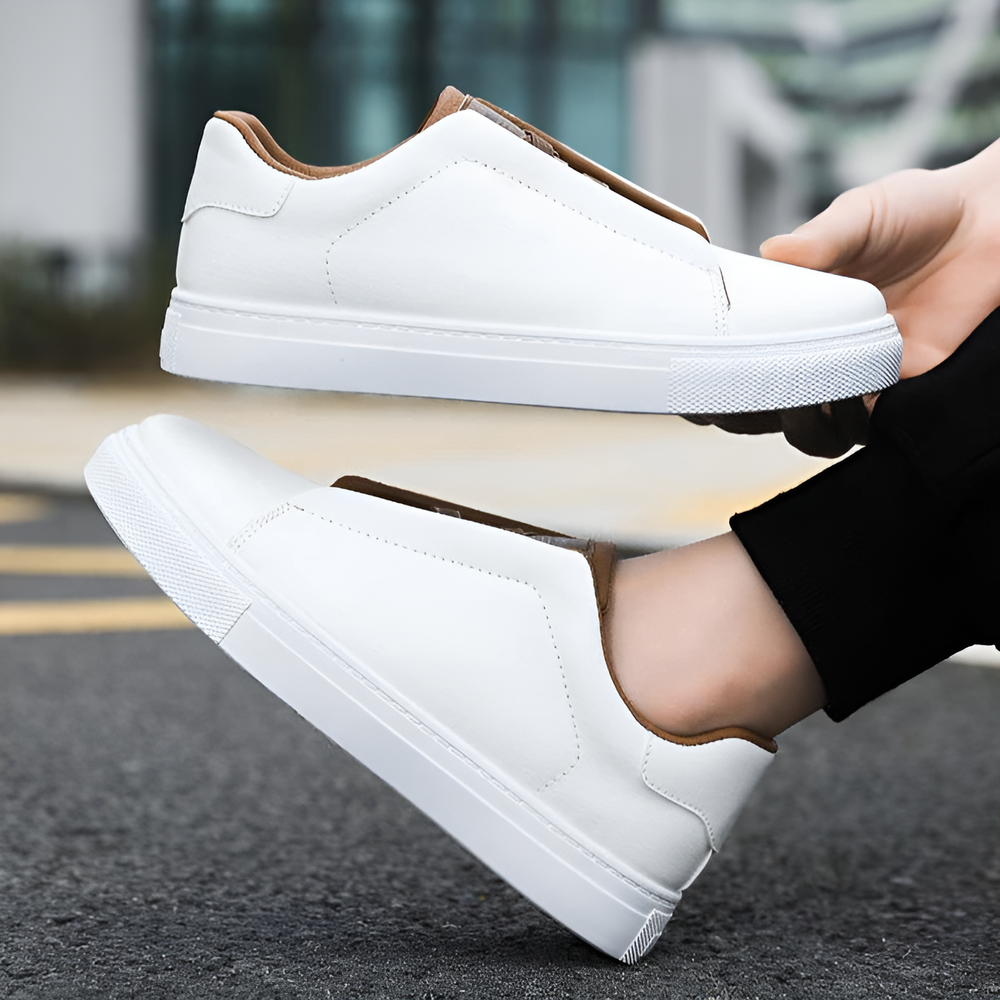 Osric | Men's Slip-On Leather Trainers