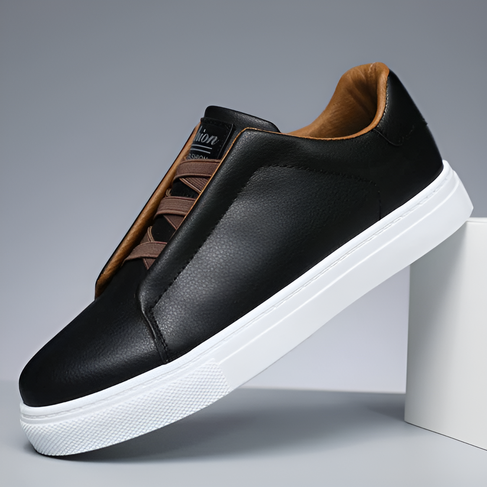 Osric | Men's Slip-On Leather Trainers