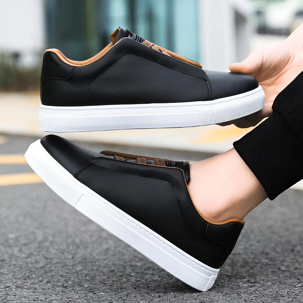 Osric | Men's Slip-On Leather Trainers
