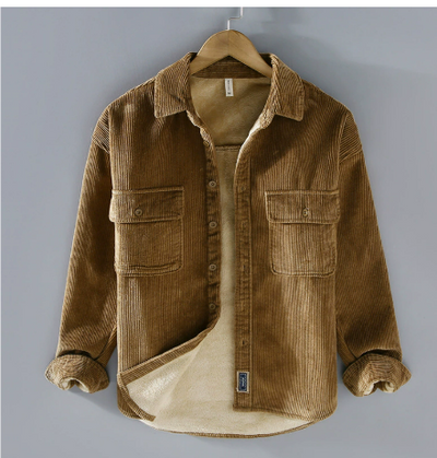 Percival | Men's Sherpa Lined Corduroy Jacket