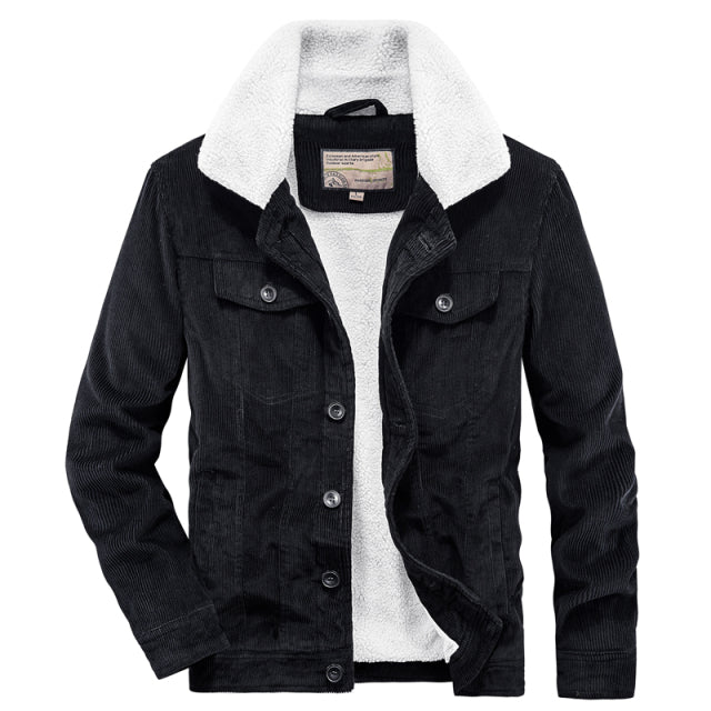 Phineas | Men's Corduroy Sherpa Trucker Jacket