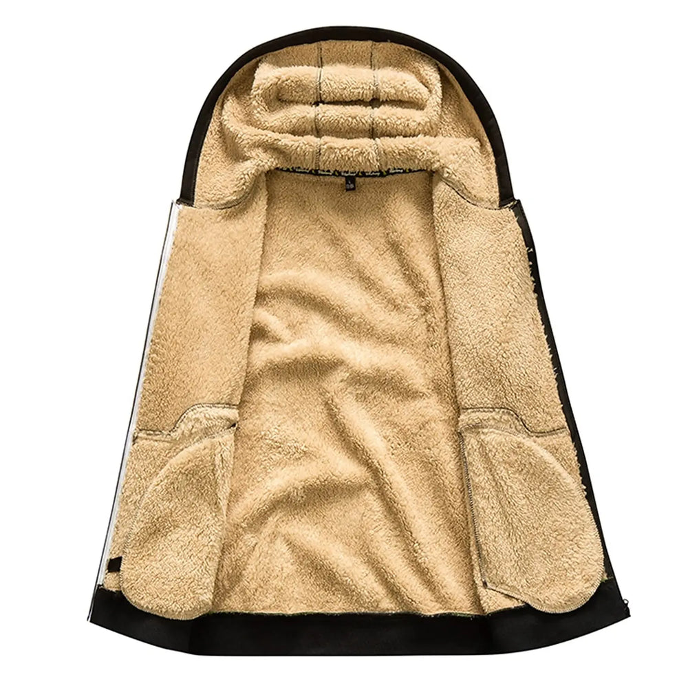 Porter | Men's Sherpa Lined Hooded Zip Jacket