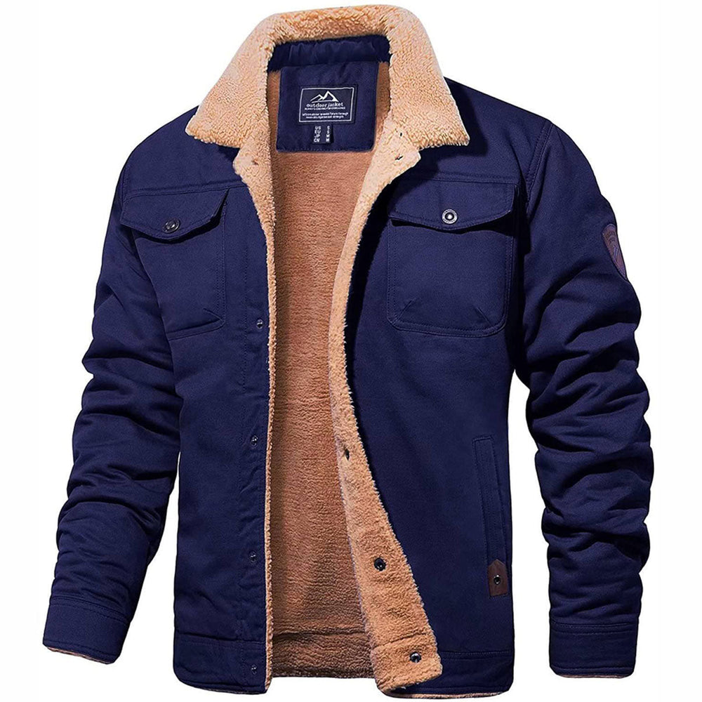 Rafferty | Men's Sherpa Lined Button Jacket