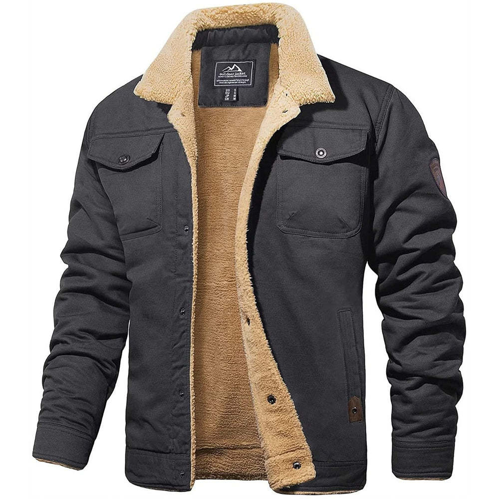 Rafferty | Men's Sherpa Lined Button Jacket