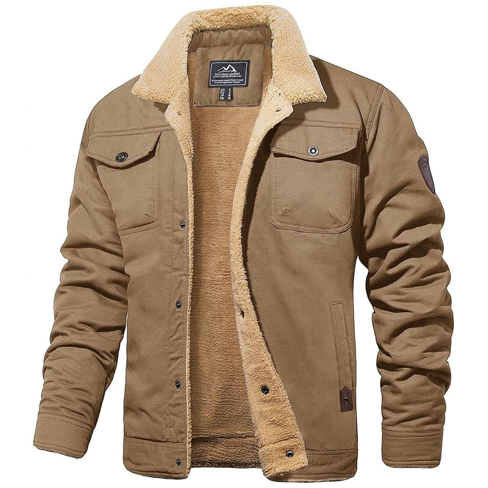 Rafferty | Men's Sherpa Lined Button Jacket