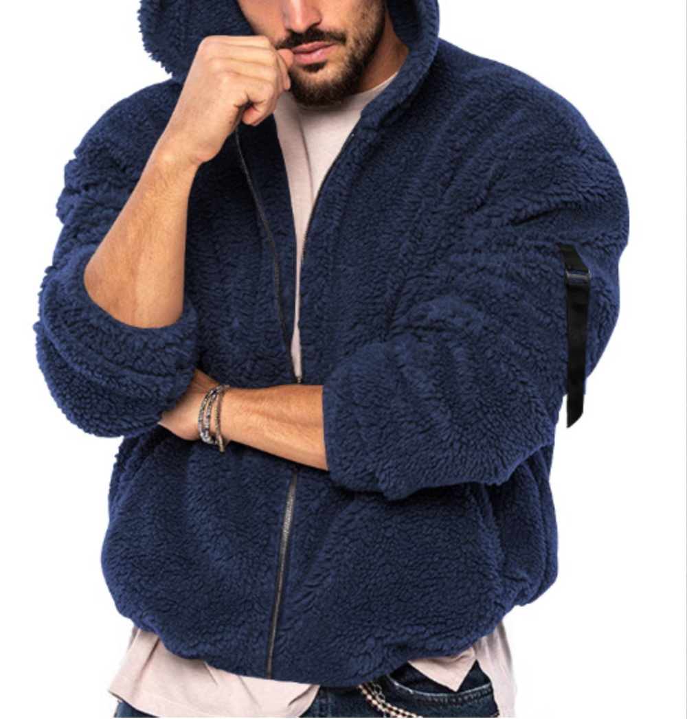 Ramsey | Men's Hooded Sherpa Zip Jacket
