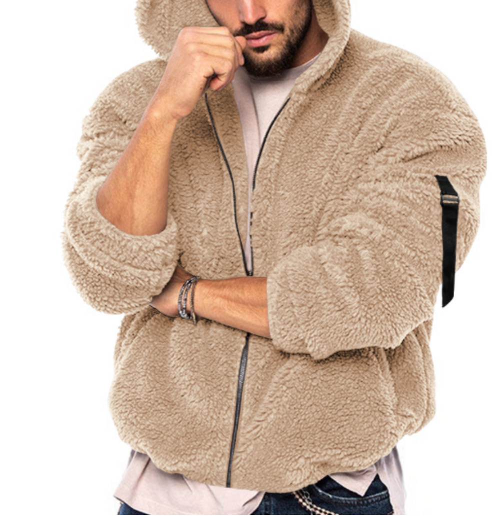 Ramsey | Men's Hooded Sherpa Zip Jacket