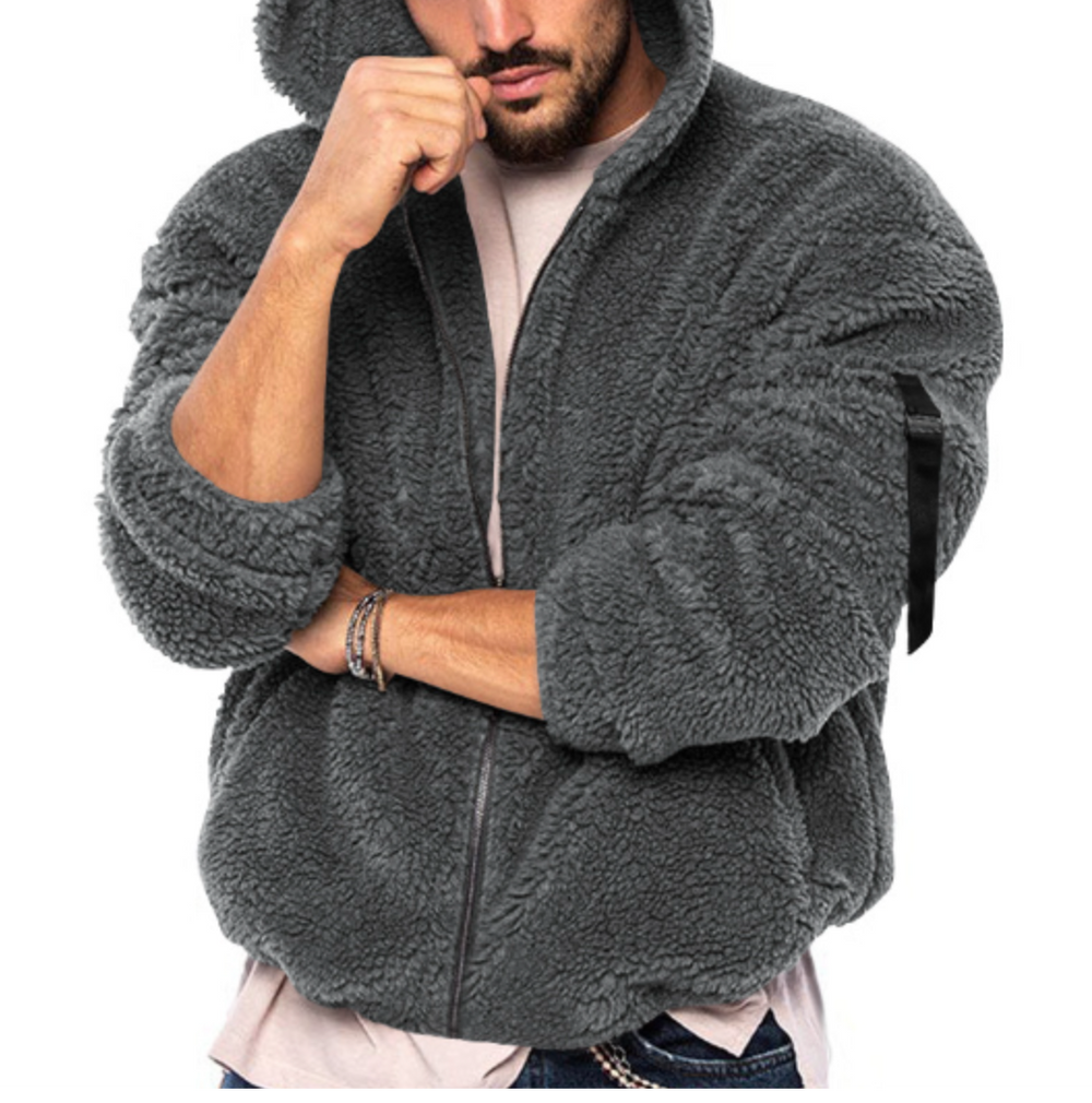 Ramsey | Men's Hooded Sherpa Zip Jacket