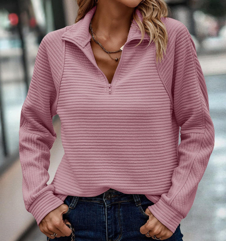 Roxane | Women's Collared Quarter Zip Jumper