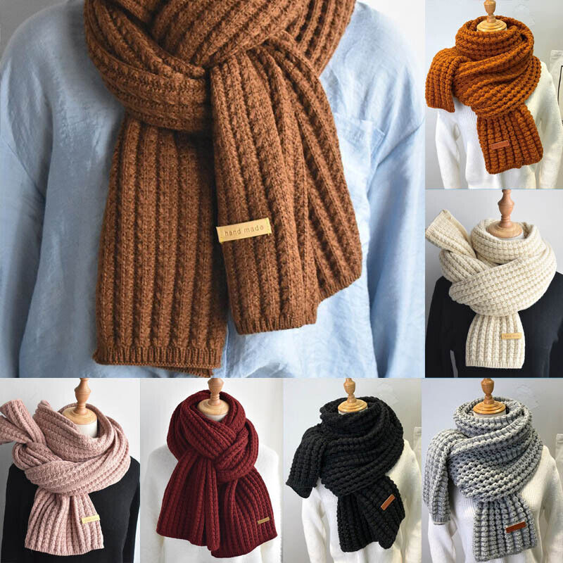 Sloane | Women's Chunky Knit Wool Scarf