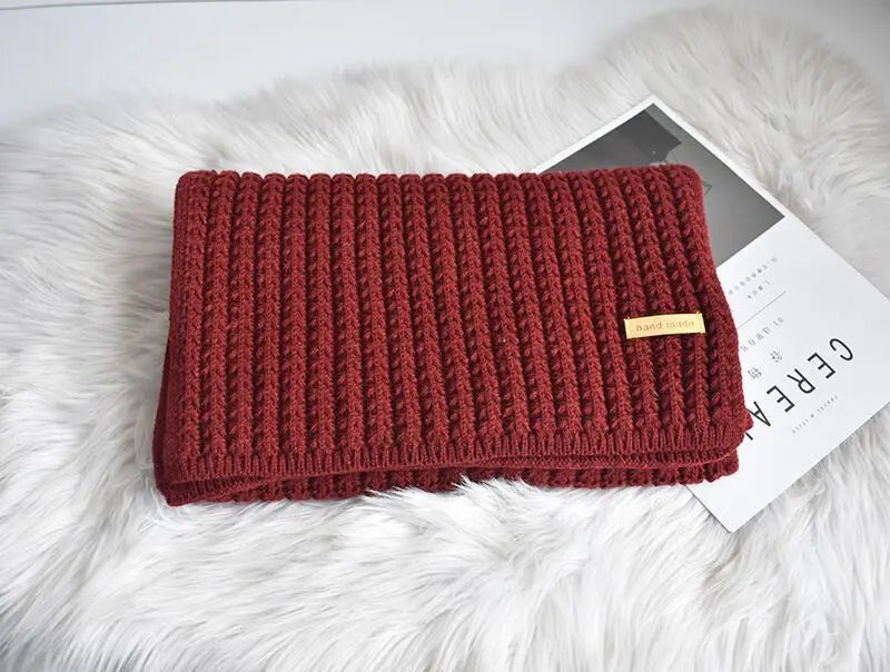 Sloane | Women's Chunky Knit Wool Scarf