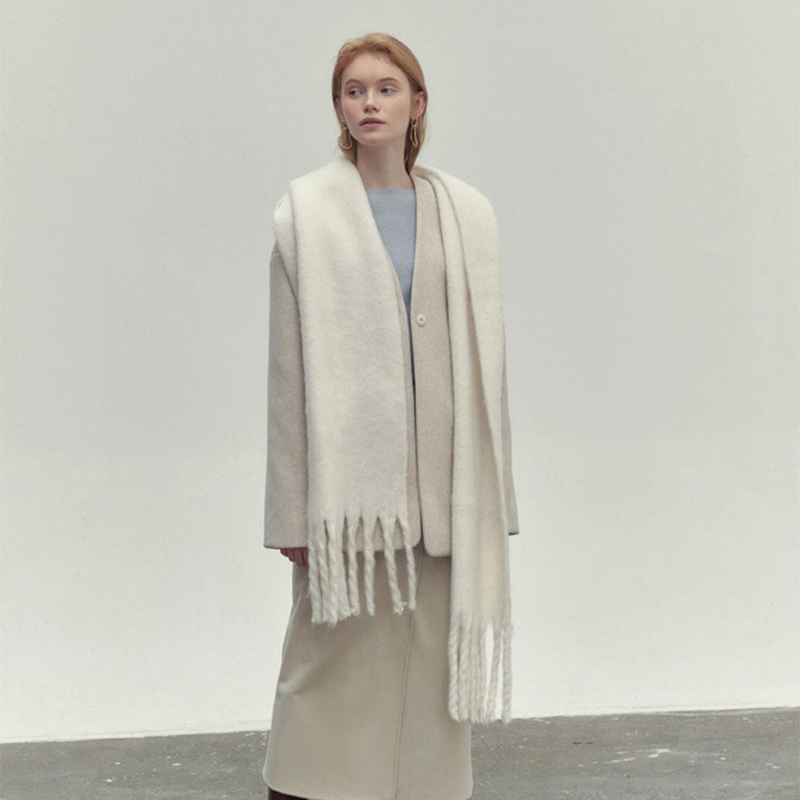 Solange | Women's Tassel Blanket Scarf