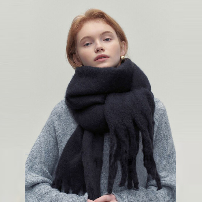 Solange | Women's Tassel Blanket Scarf