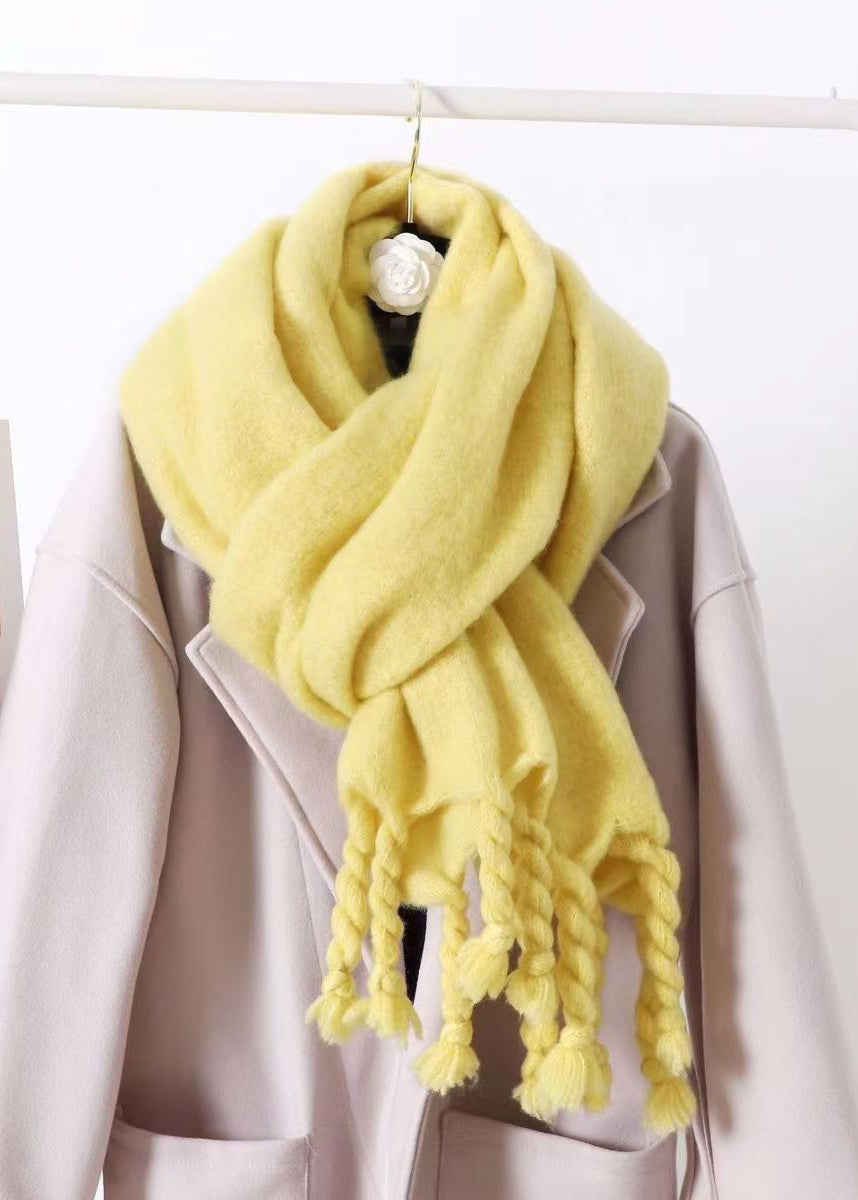 Tabitha | Women's Cashmere-Feel Tassel Scarf