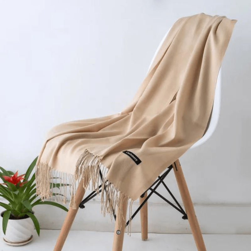 Talia | Women's Pashmina Style Fringe Scarf