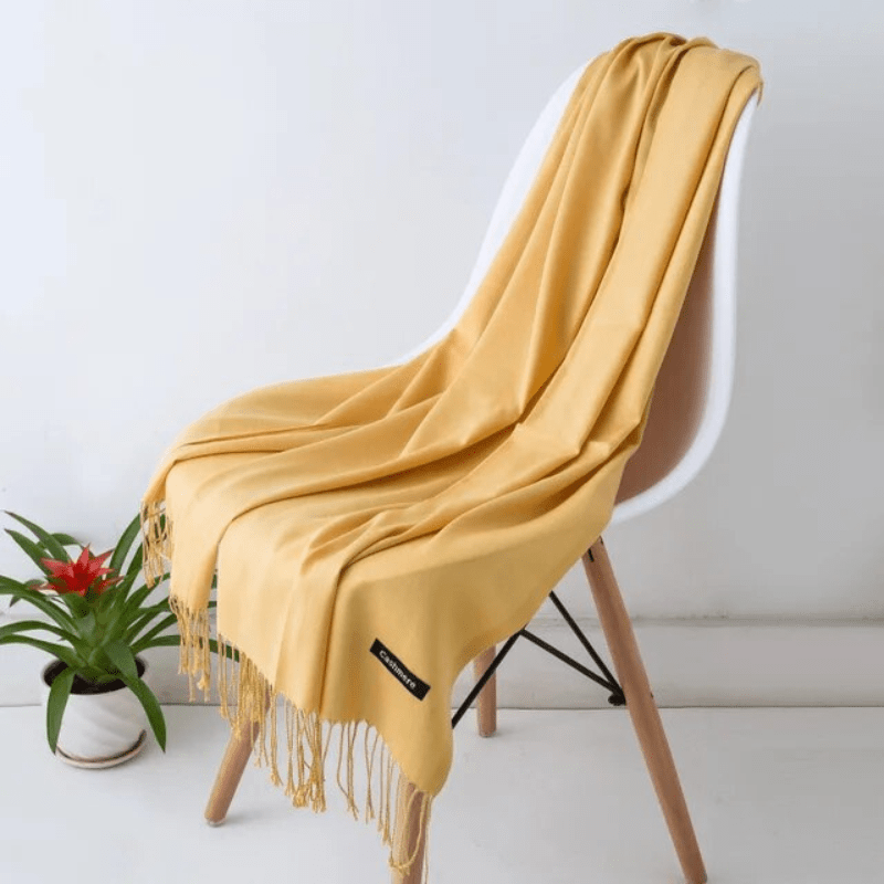 Talia | Women's Pashmina Style Fringe Scarf