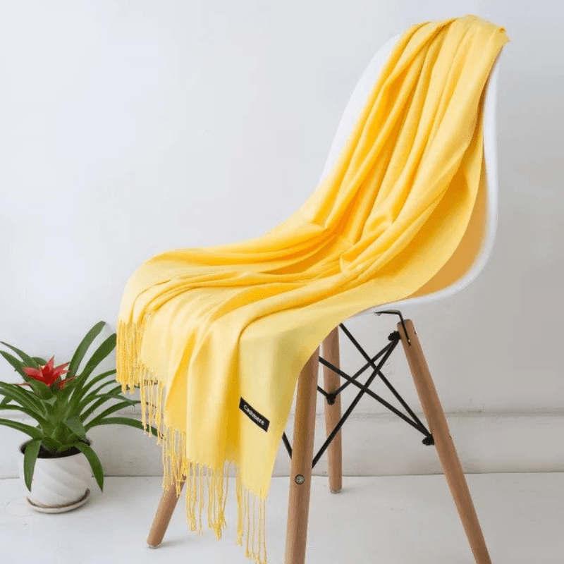 Talia | Women's Pashmina Style Fringe Scarf