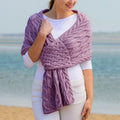 Tessa | Women's Cable Knit Wool Wrap Scarf